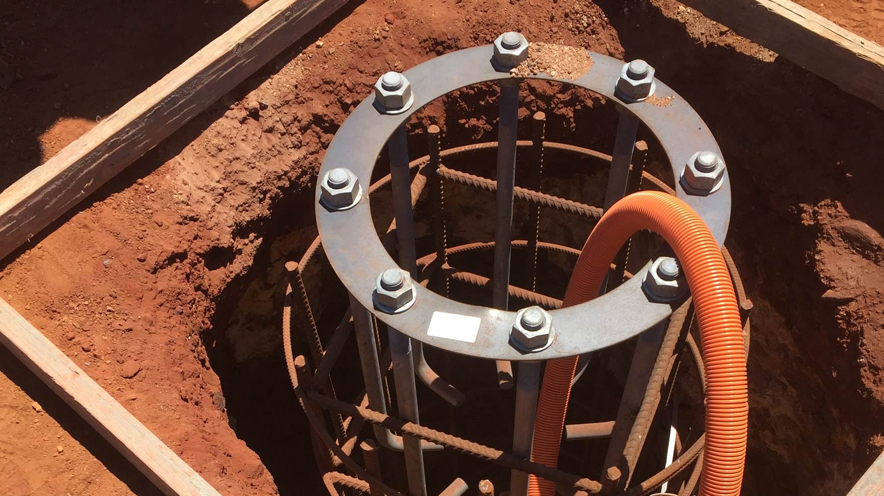 Light tower installation Pilbara