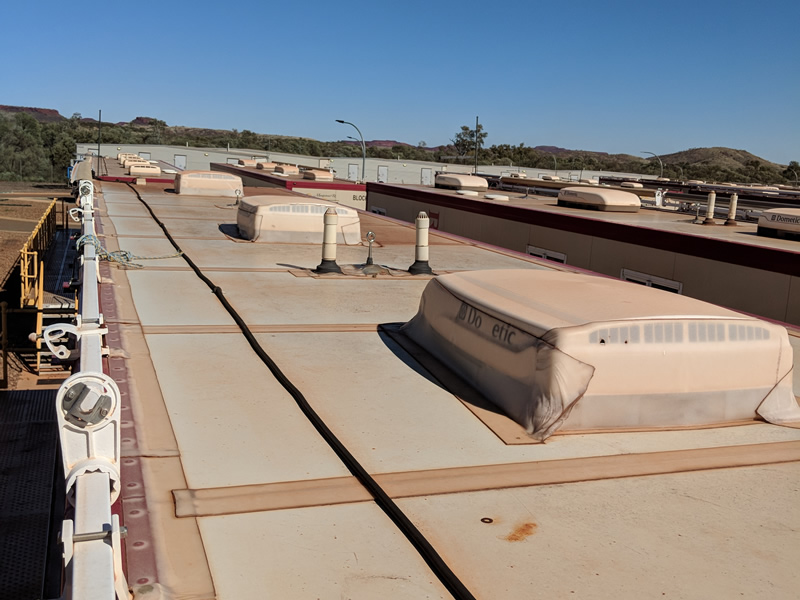 Rio Tinto Caravan Waterproofing – Paraburdoo