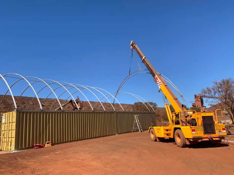 Monster container and DomeShelter