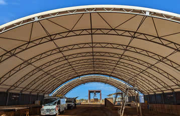 2 Mile Dome Shelter – Power & Lighting Install