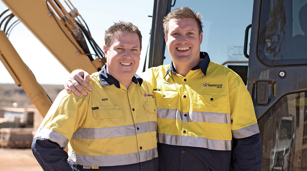 Pillar of the Pilbara: Todd Bennett and Ben Williams